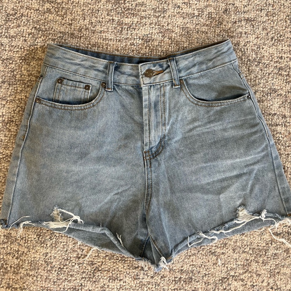 White Fox denim shorts